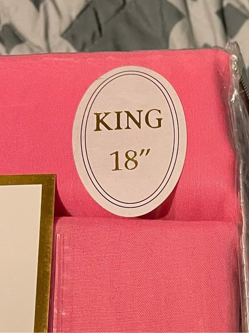 King Sheet Set in Pink